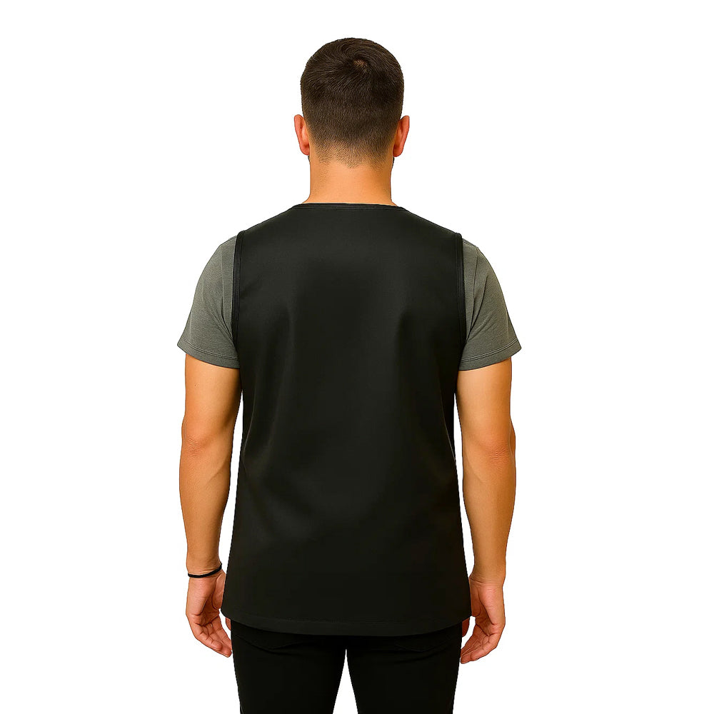 Gencuts Barber Jacket & Vest for Men and Women – Hairdresser Smock for Barbershop