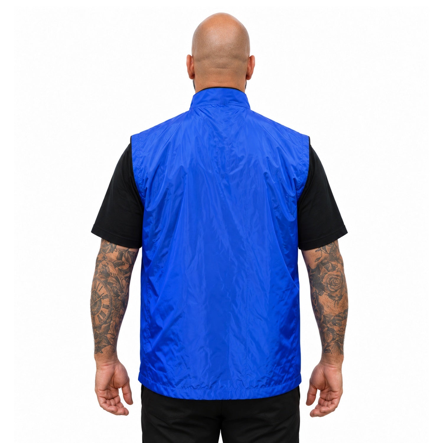 Gencuts Barber Jacket | Blue Barber Vest for Men and Women