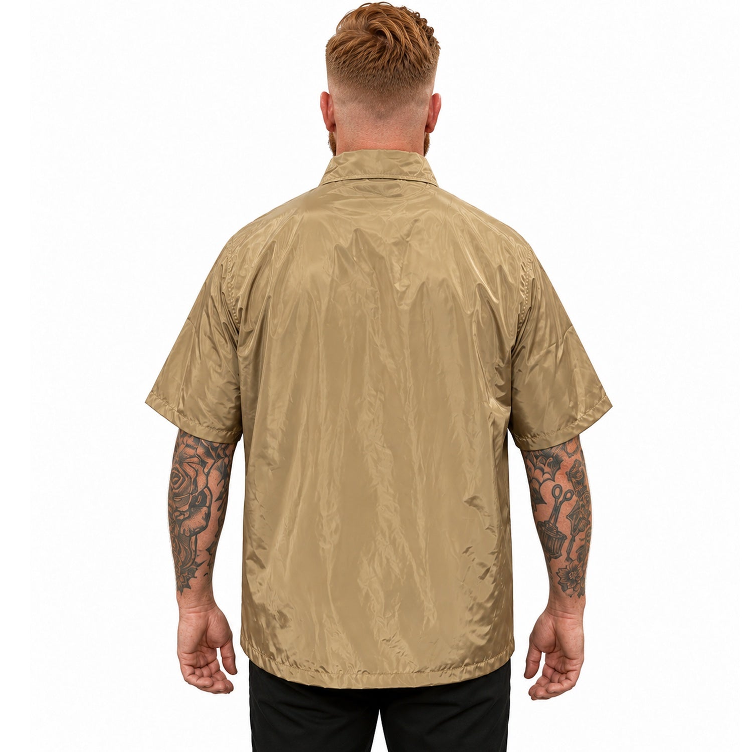 Gencuts Barber Jacket Brown for Men and Women