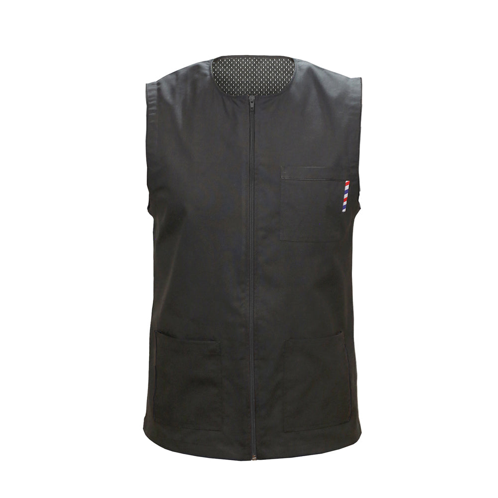 Gencuts Barber Jacket & Vest for Men and Women – Hairdresser Smock for Barbershop