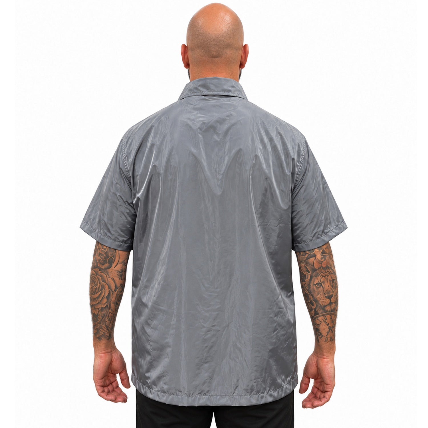 Gencuts Barber Jacket Gray for Men and Women