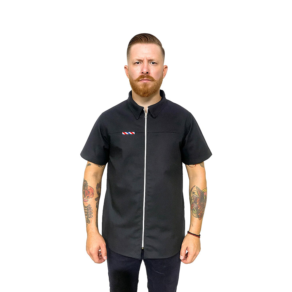 Gencuts Barber Jacket & Vest for Men and Women – Hairdresser Smock for Barbershop